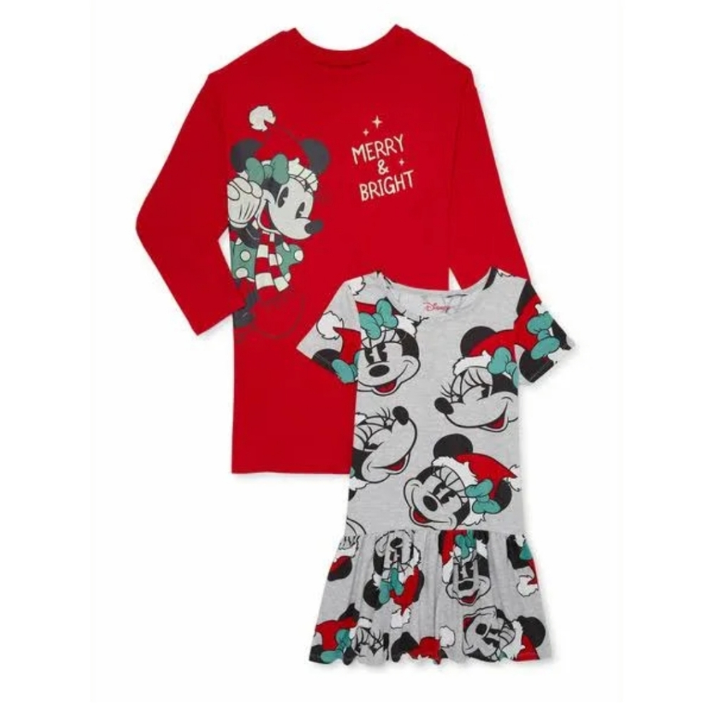 2 Disney Minnie Mouse Holiday Dresses